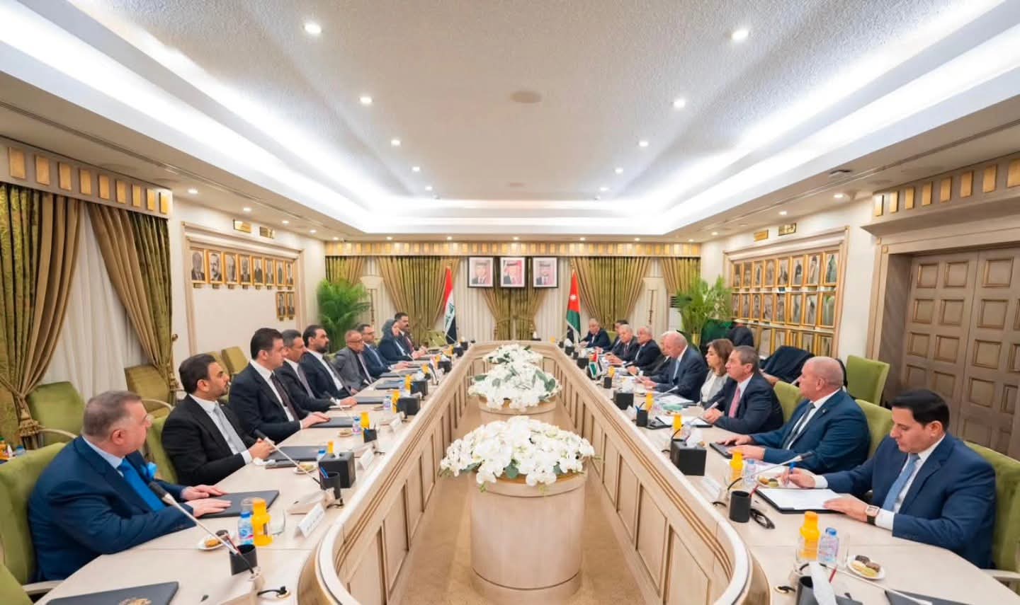 رئيس مجلس النواب العراقي يبحث مع رئيس مجلس الأعيان الأردني العلاقات الثنائية
